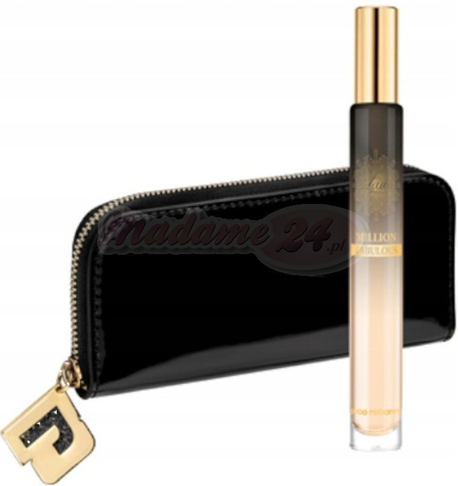 Paco Rabanne Lady Million Fabulous EDP 10 ml + cestovní pouzdro dárková sada