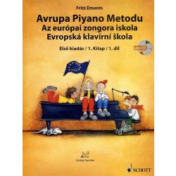 Evropská klavírní škola I /+CD/: Emonts, Fritz