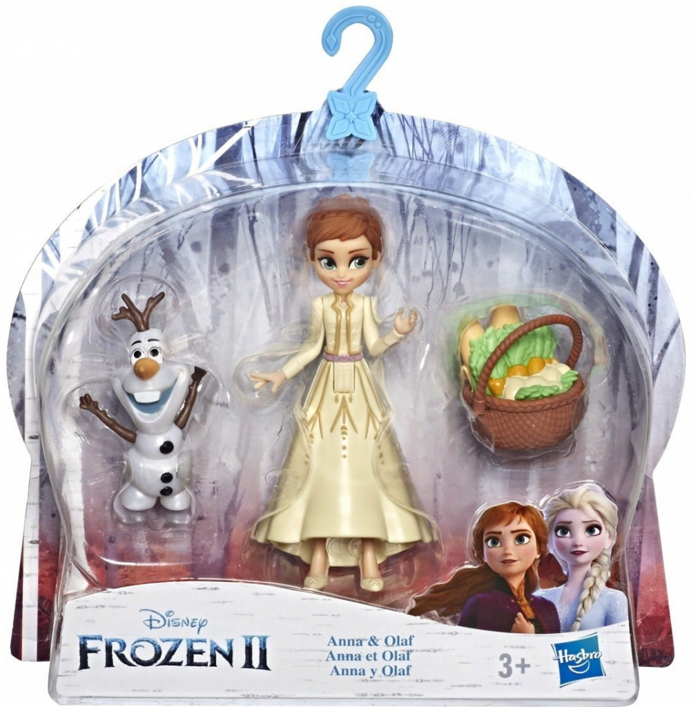 Hasbro Frozen 2 Mini Figurky kamarádi Anna a Olaf