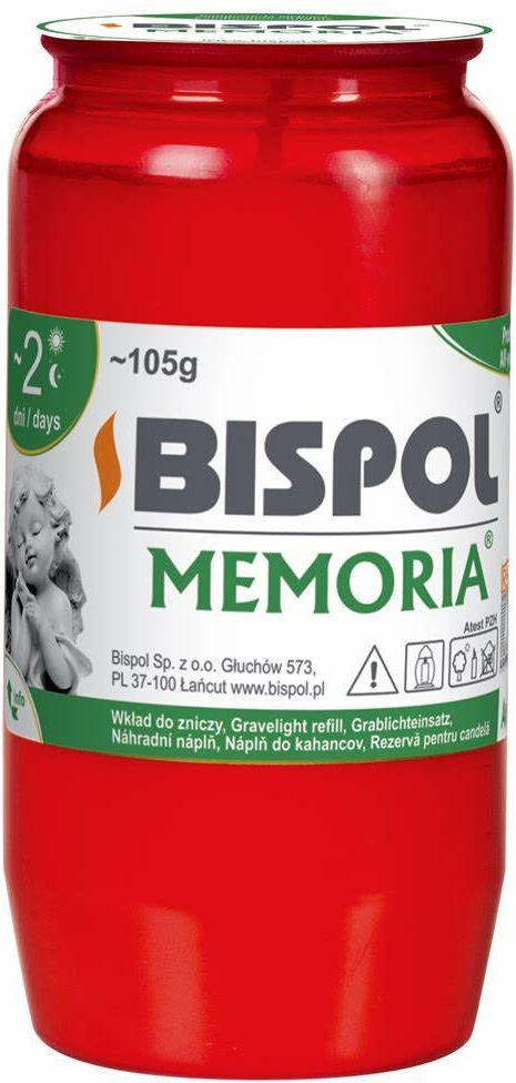 Bispol Memoria červená 105 g