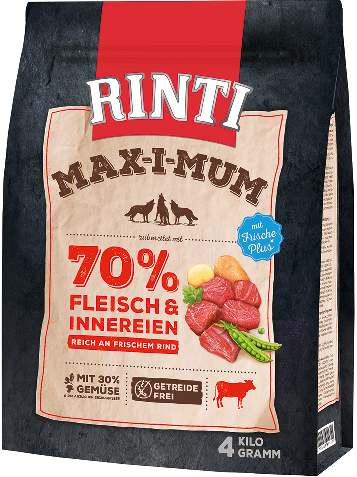 Rinti Max-i-Mum hovězí maso 4 kg