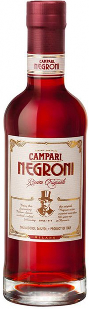 Campari Negroni 26% 0,5 l (holá láhev)