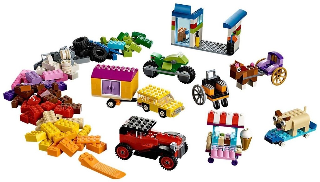 LEGO® Classic 10715 Kostky na kolečkách