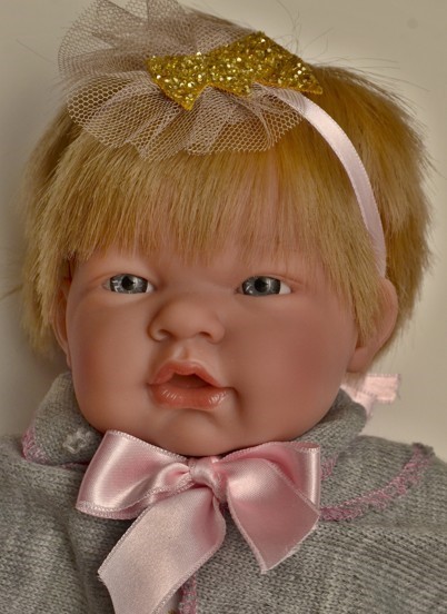 D´nenes Realistické miminko holčička Angelínal Mio 48 cm