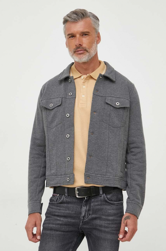 Pepe Jeans bunda Bryson PM402802.933 šedá