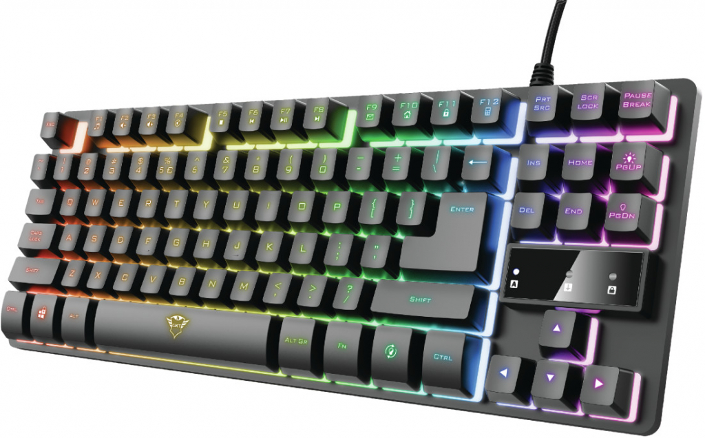 Trust GXT 833 Thado TKL Illuminated Gaming Keyboard 24293