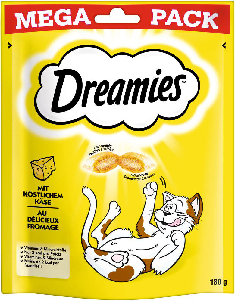 Dreamies Mix pochoutka se sýrem 180 g