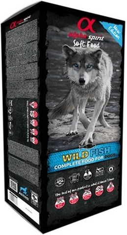 Alphaspirit Complete dog Soft Food Wild Fish 4 druhy rýb 200 g