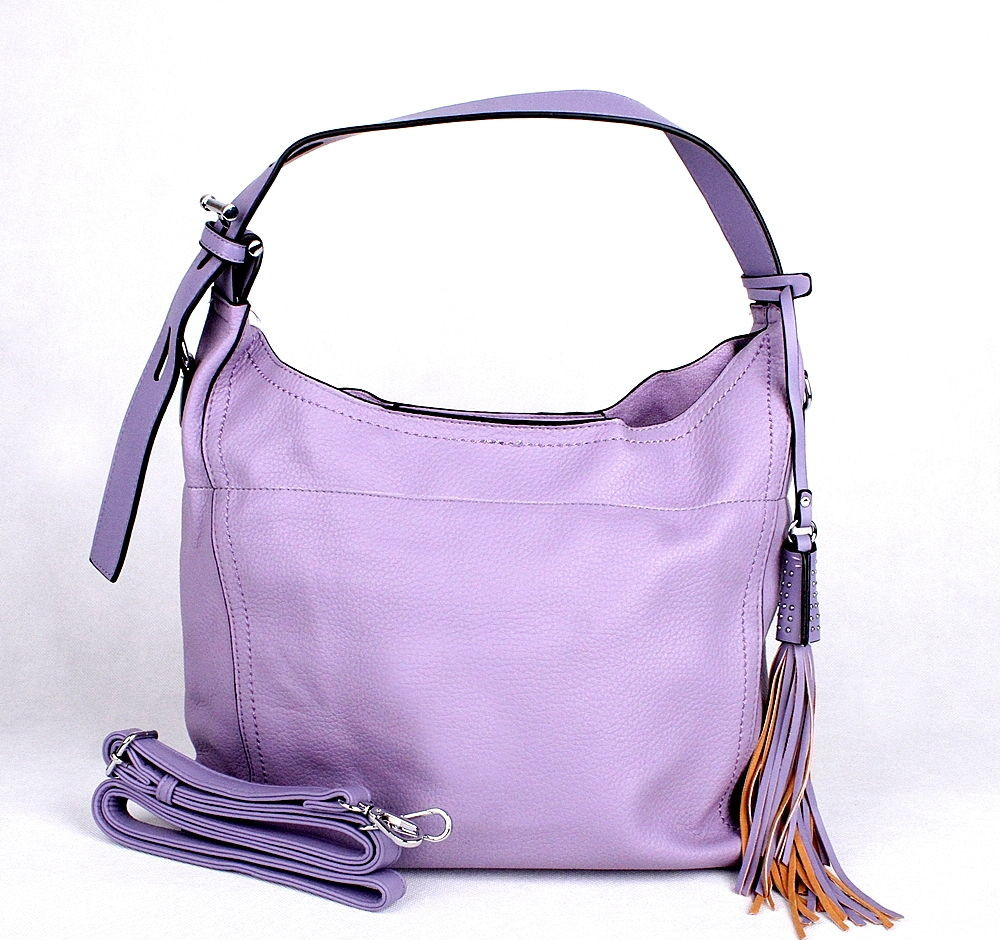 Velká fialová kabelka na rameno Maria C. no. 256