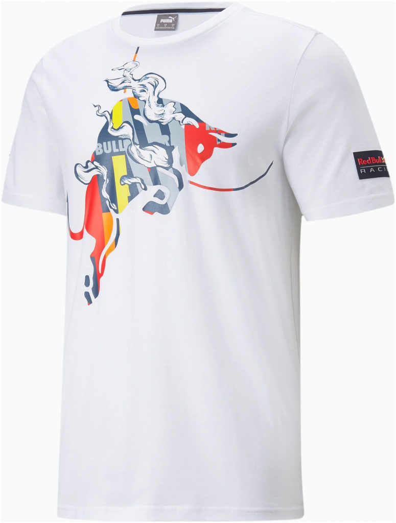 Puma Red Bull pánské tričko Bílé