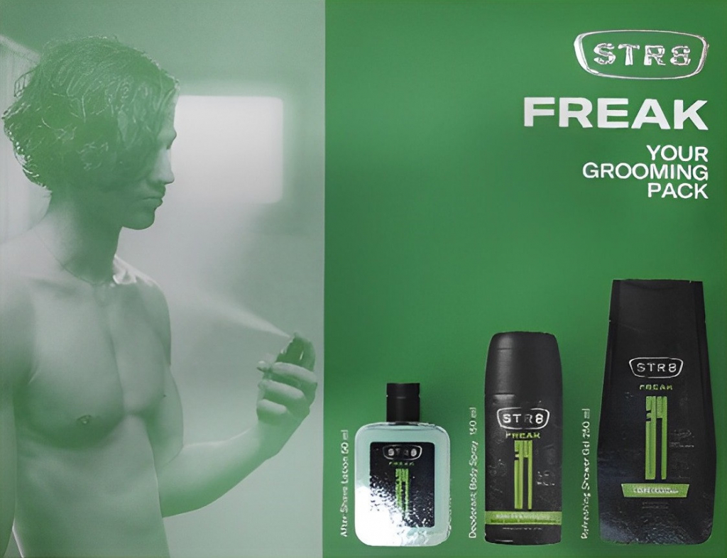 STR8 FR34K voda po holení 50 ml + sprchový gel 250 ml + deodorant 150 ml dárková sada