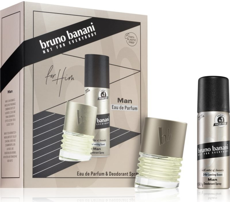 Bruno Banani Man EDP 30 ml + deospray 50 ml dárková sada