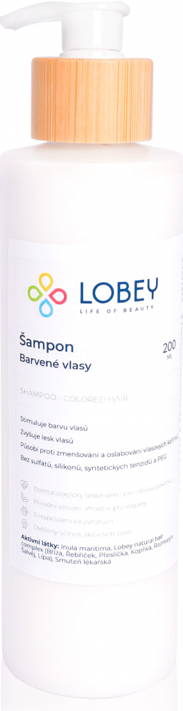 Lobey Šampon na barvené vlasy 200 ml