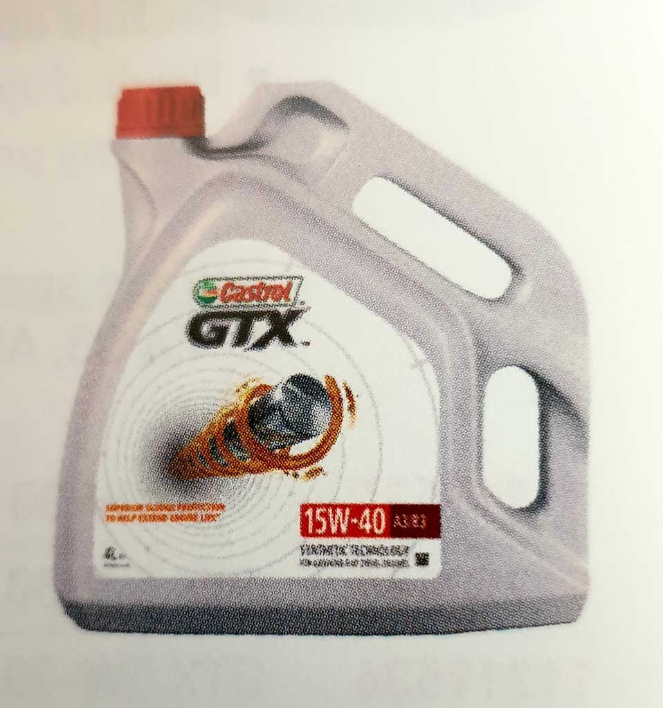 Castrol GTX A3/B3 15W-40 4 l