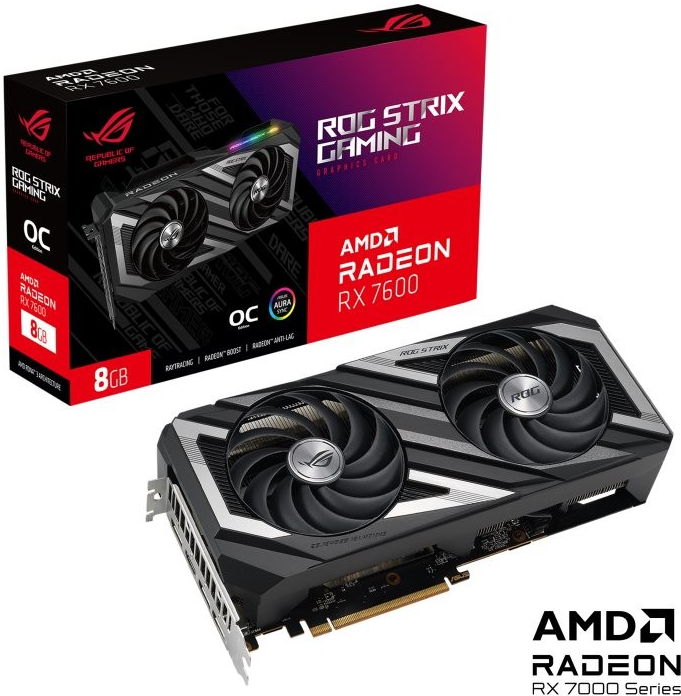 Asus ROG-STRIX-RX7600-O8G-GAMING 90YV0IH0-M0NA00