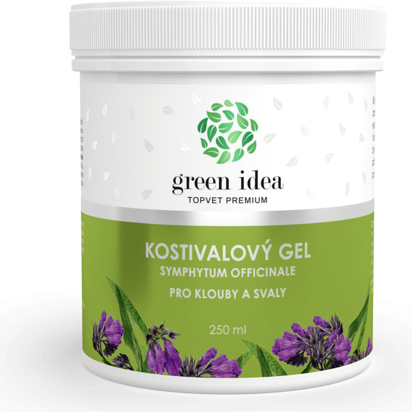 Topvet kostivalový masážní gel 250 ml