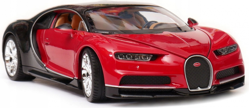 Welly Auto Bugatti Chiron červený 1:24