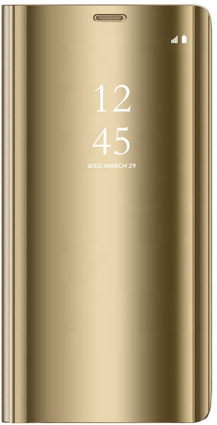 Pouzdro Beweare Clear View Samsung Galaxy A33 5G - zlaté