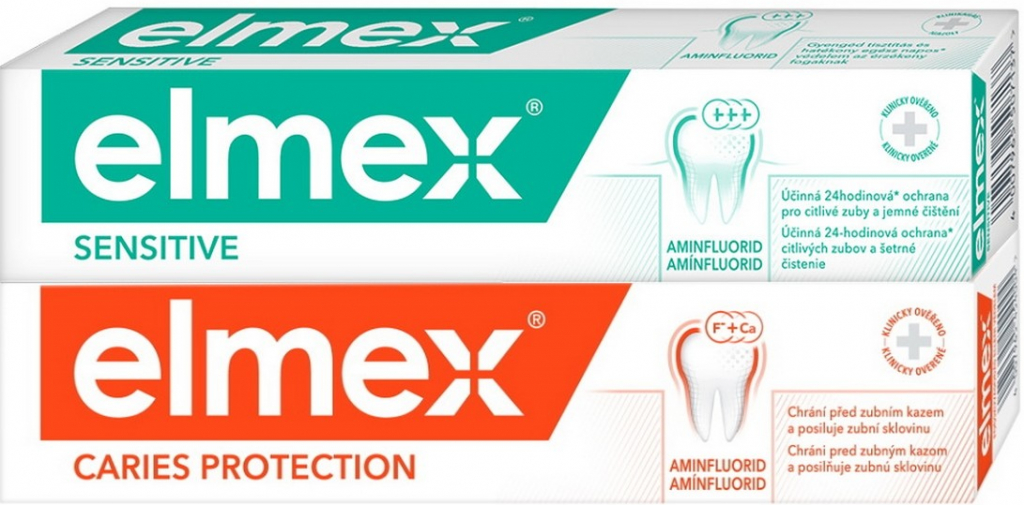 Elmex DUO Caries Protection + Sensitive 2 x 75 ml