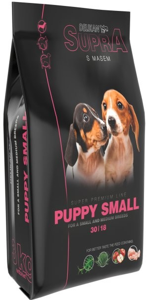 Delikan Supra Supra Dog Super Premium Puppy Small 3 kg