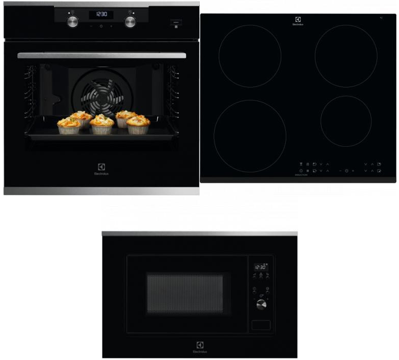 Set Electrolux KODEH70X + LIR60430 + LMS2203EMX