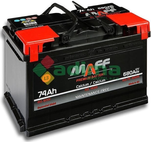 Maff 12V 74Ah 680A 57480