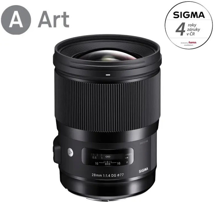 SIGMA 28mm f/1.4 DG HSM ART Canon AF