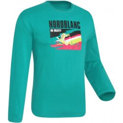 Pánská trika NORDBLANC dlouhý rukáv NBFMT2808 SLB ZELENÁ