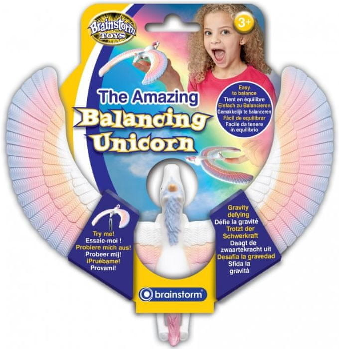 Brainstorm Toys Úžasný balancující Jednorožec