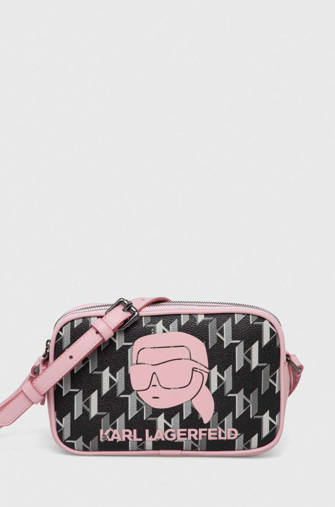 Karl Lagerfeld kabelka růžová 235W3095
