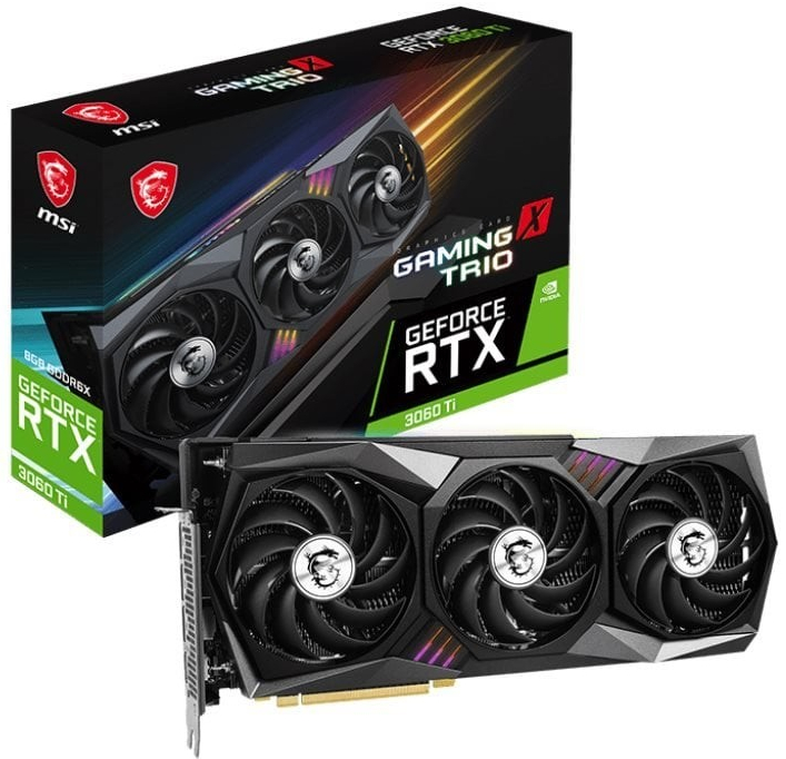 MSI GeForce RTX 3060 Ti GAMING X TRIO 8GD6X