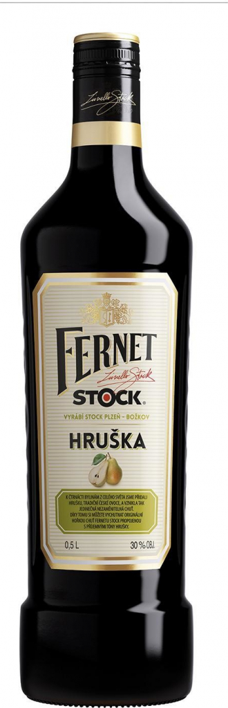 Fernet Stock hruška 30% 0,5 l (holá láhev)