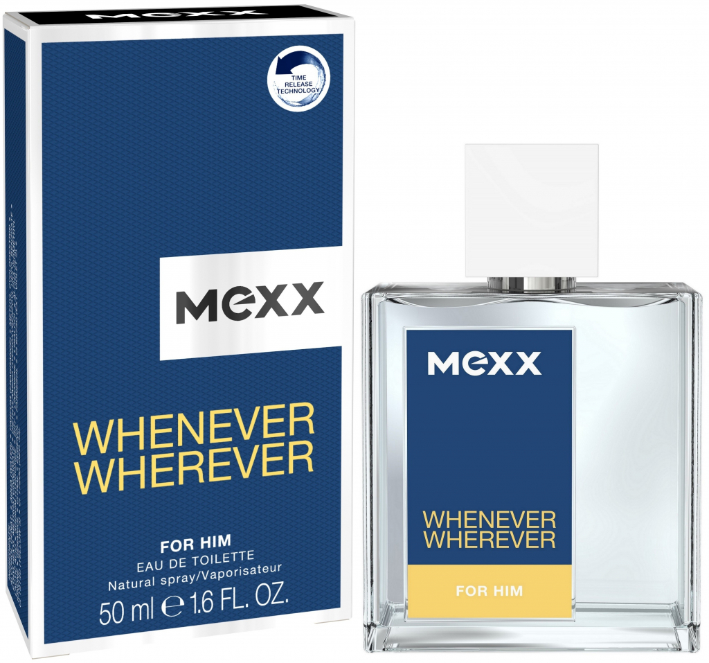 Mexx Whenever Wherever toaletní voda pánská 50 ml