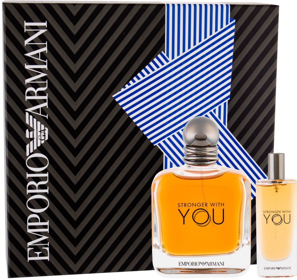 Giorgio Armani Emporio Armani Stronger With You EDT 50 ml + EDT 15 ml dárková sada