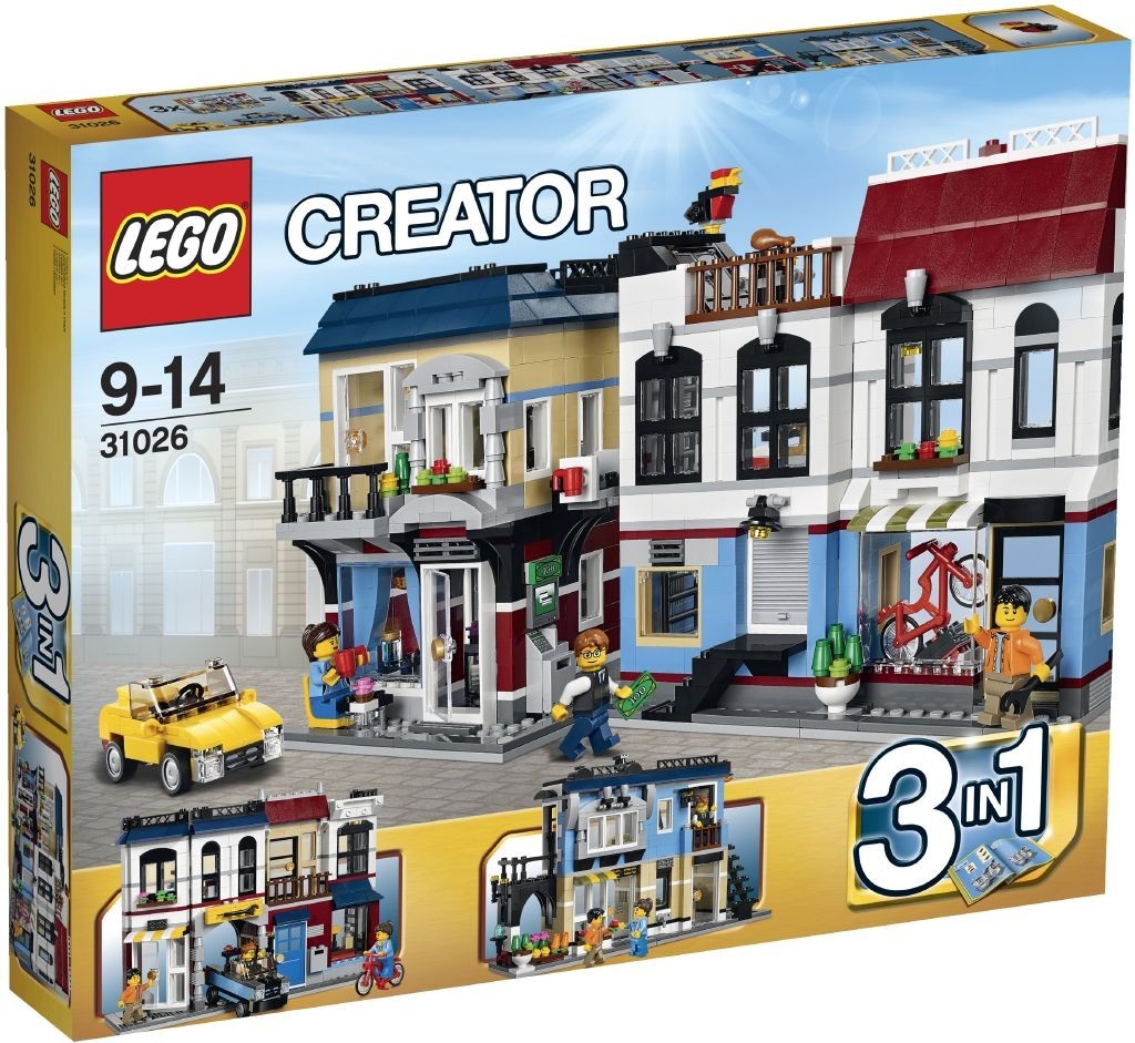 LEGO® Creator 31026 Moto shop a kavárna