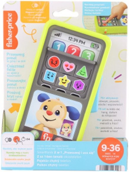 Popron.cz Fisher-price Pejskův chytrý telefon CZ/SK/EN/HU/PL HNL43