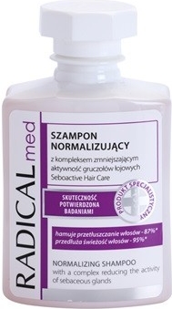 Ideepharm Radical Med Normalize šampon pro mastné vlasy a vlasovou pokožku 300 ml