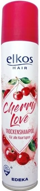 Elkos Cherry Love suchý šampon na vlasy 200 ml