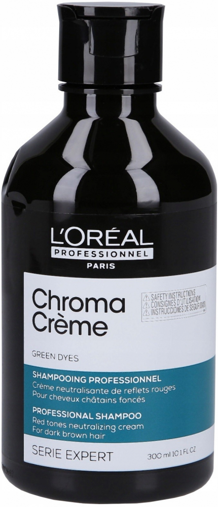 L\'Oréal Expert Chroma Créme Green Shampoo 300 ml