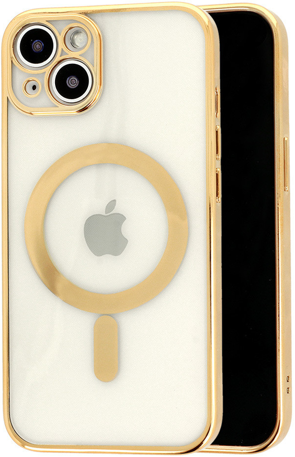 Pouzdro TopQ iPhone 11 Pro Max Luxury MagSafe Zlatý