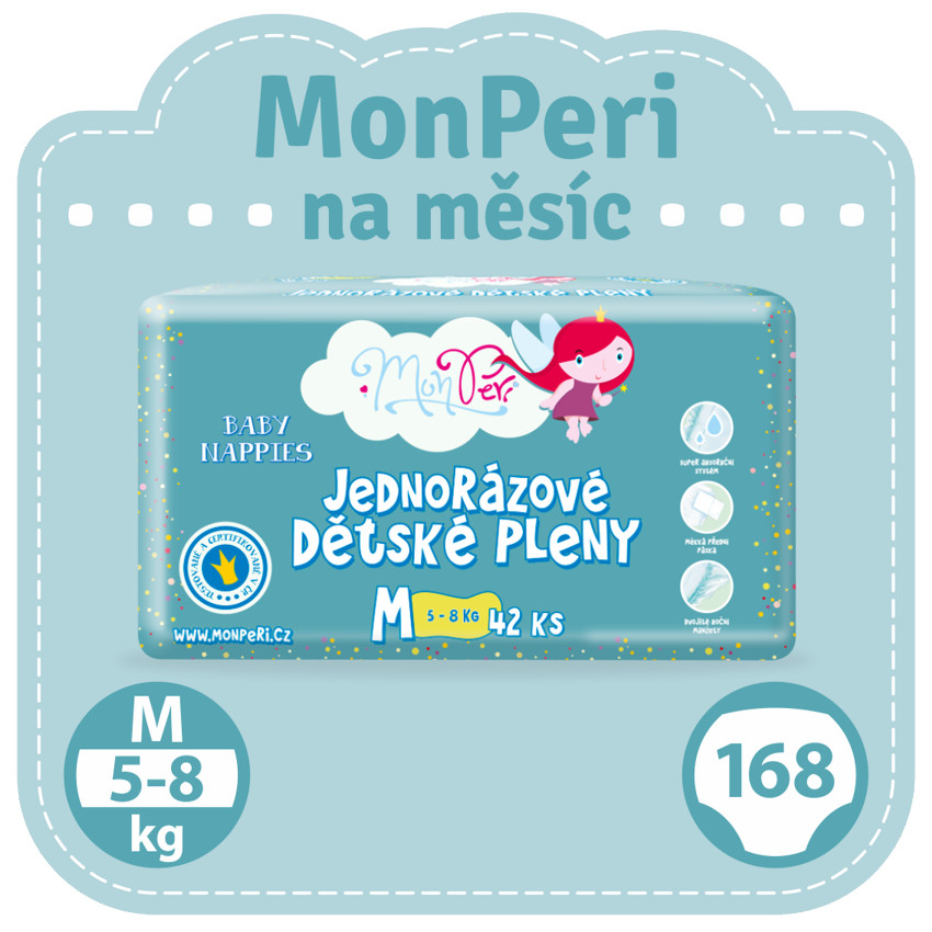 MonPeri M 5-8 kg 168 ks