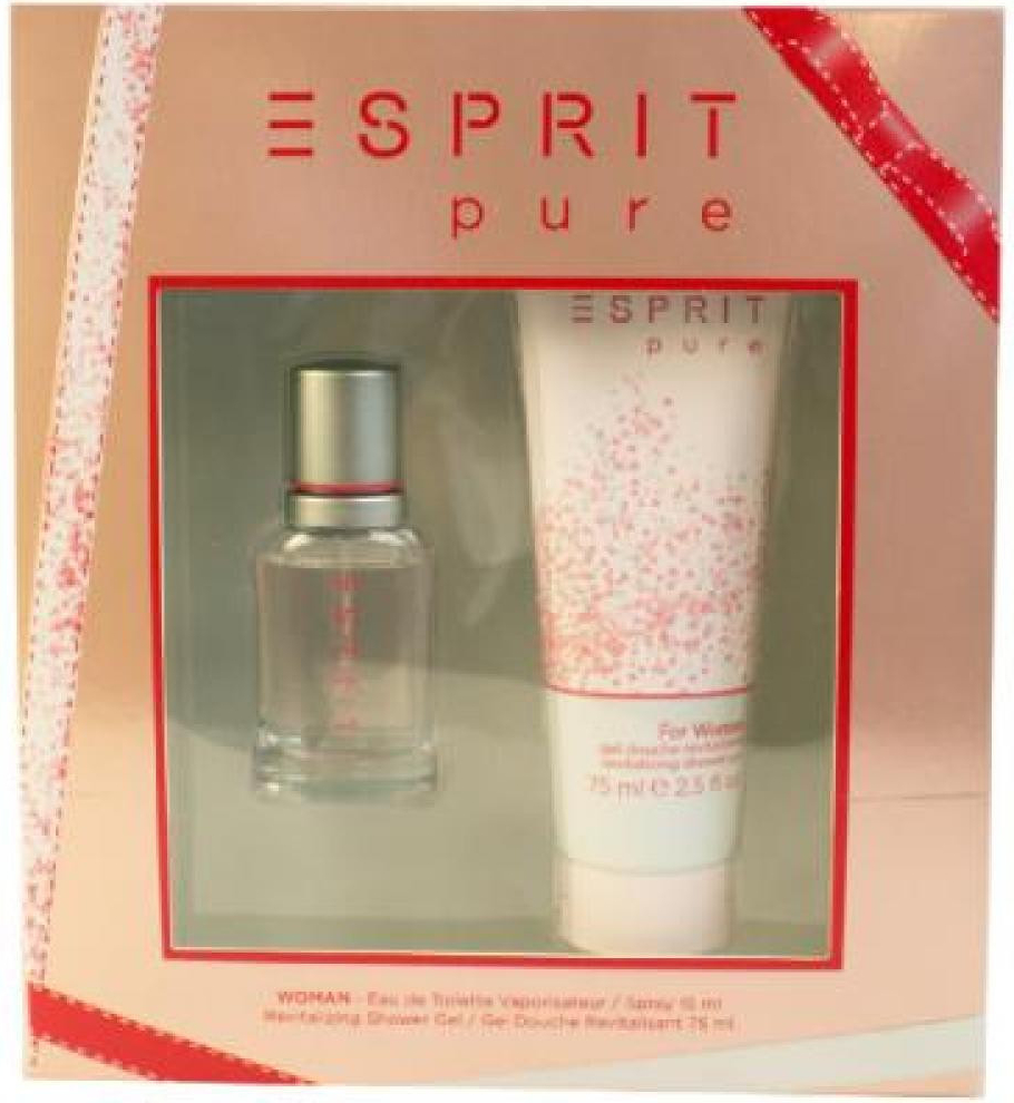 Esprit Pure For Women EDT 15 ml + sprchový gel 75 ml dárková sada