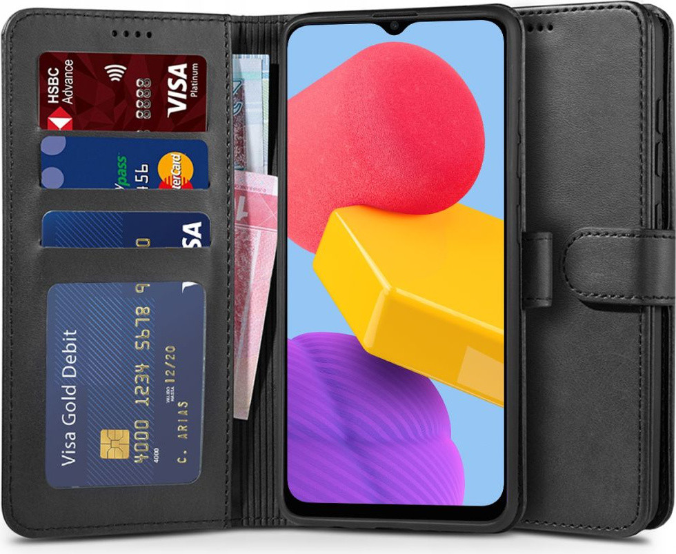 Pouzdro Tech-protect Wallet Samsung Galaxy M13 černé