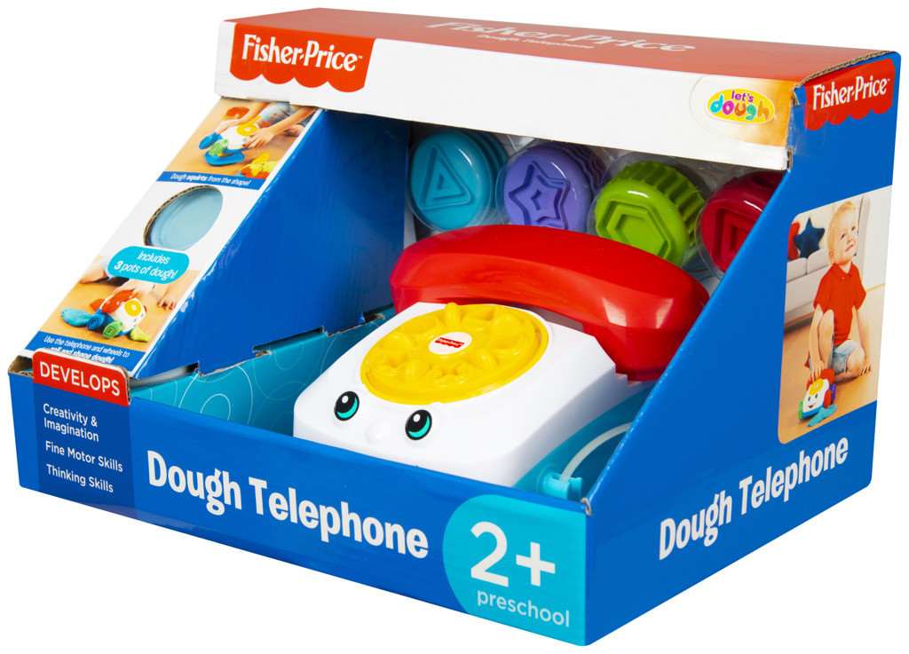 Fisher-Price telefon s modelovací hmotou