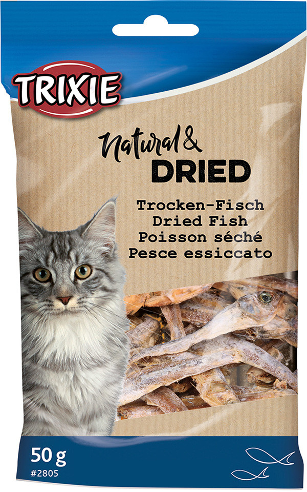 Trixie Sušené rybičky pro kočku 50 g