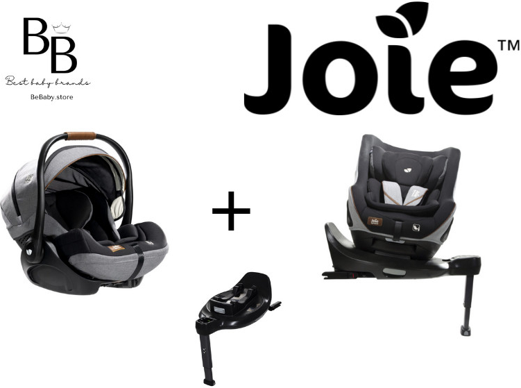 Joie I-LEVEL RECLINE + I-HARBOUR RECLINE + základna I-BASE ENCORE 2023 Carbon