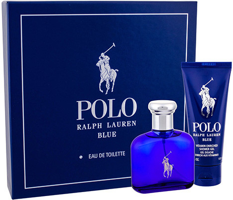 Ralph Lauren Polo Blue EDT 75 ml + sprchový gél 100 ml 100 ml dárková sada
