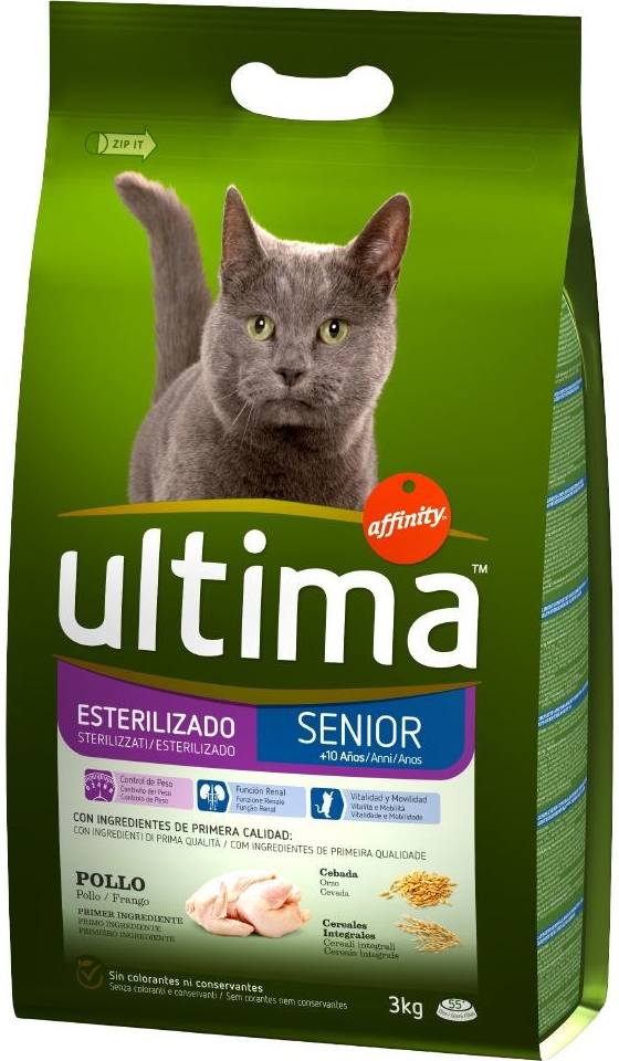 Ultima Cat Sterilized Senior 3 kg