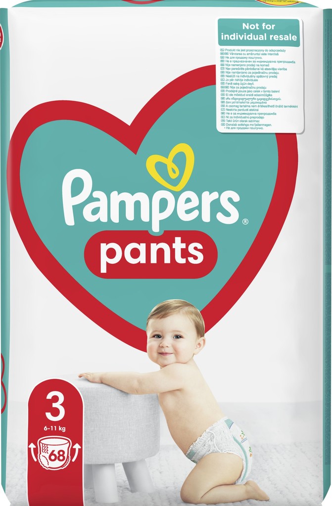 Pampers Pants 3 204 ks