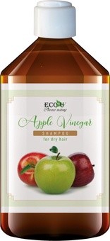 ECO-U Šampon s jablečným octem pro suché vlasy 500 ml